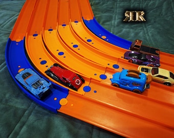 Pista ad alta velocità TURN compatibile con Hot Wheels