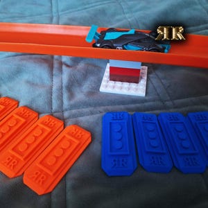 10x track Connector Hot Wheels and LEGO compatible V2