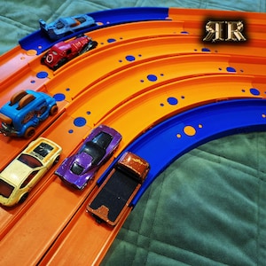 High speed Track TURN Hot Wheels compatible