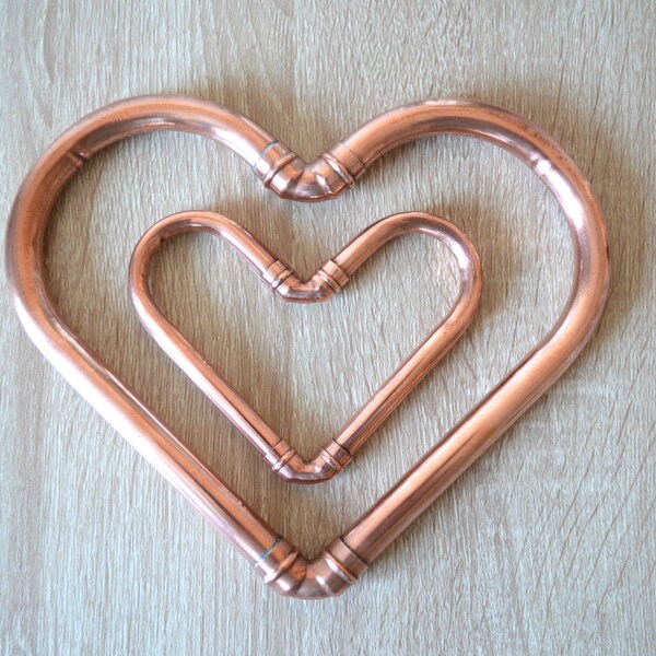 Copper Pipe Art Etsy UK