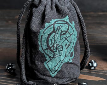 Delver's Dice Bag | Dispel Magic | Gift for DND Players and OSR Gamers