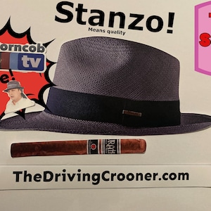 ITYSL THEDRIVINGCROONER.COM Stanzo window sticker. Plus CornCobTV and safari flaps sticker! Sale! Gotta be Quality on our end or No Deal!