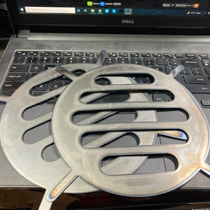 Round headlight brush guards “black out” military style cover