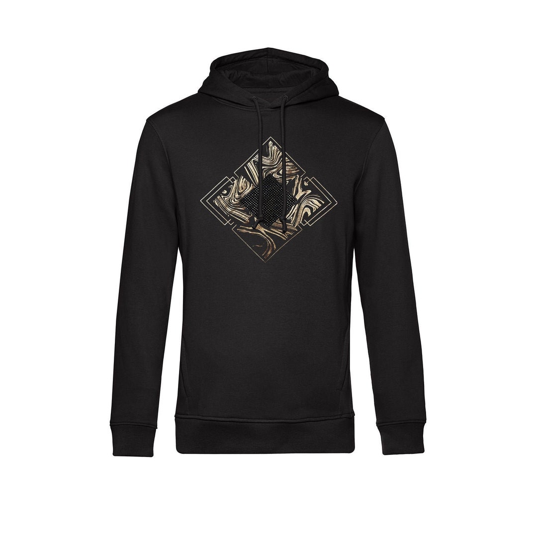 Premium Marble Hoodie, Luxury Hoodie, Streetwear Hoodie, Handmade