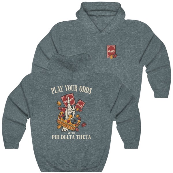 Phi Delta Theta Graphic Hoodie | Play Your Odds