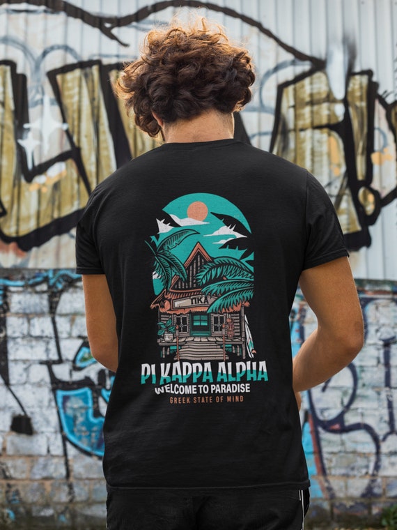 Pi Kappa Alpha Graphic T-shirt Welcome to Paradise -  Australia