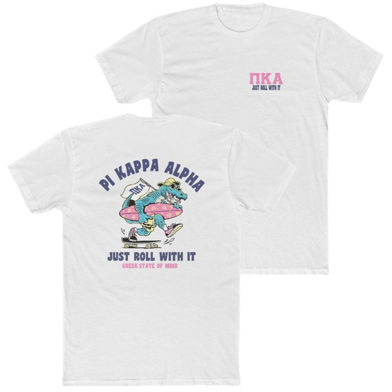 Pi kappa top alpha letter shirts