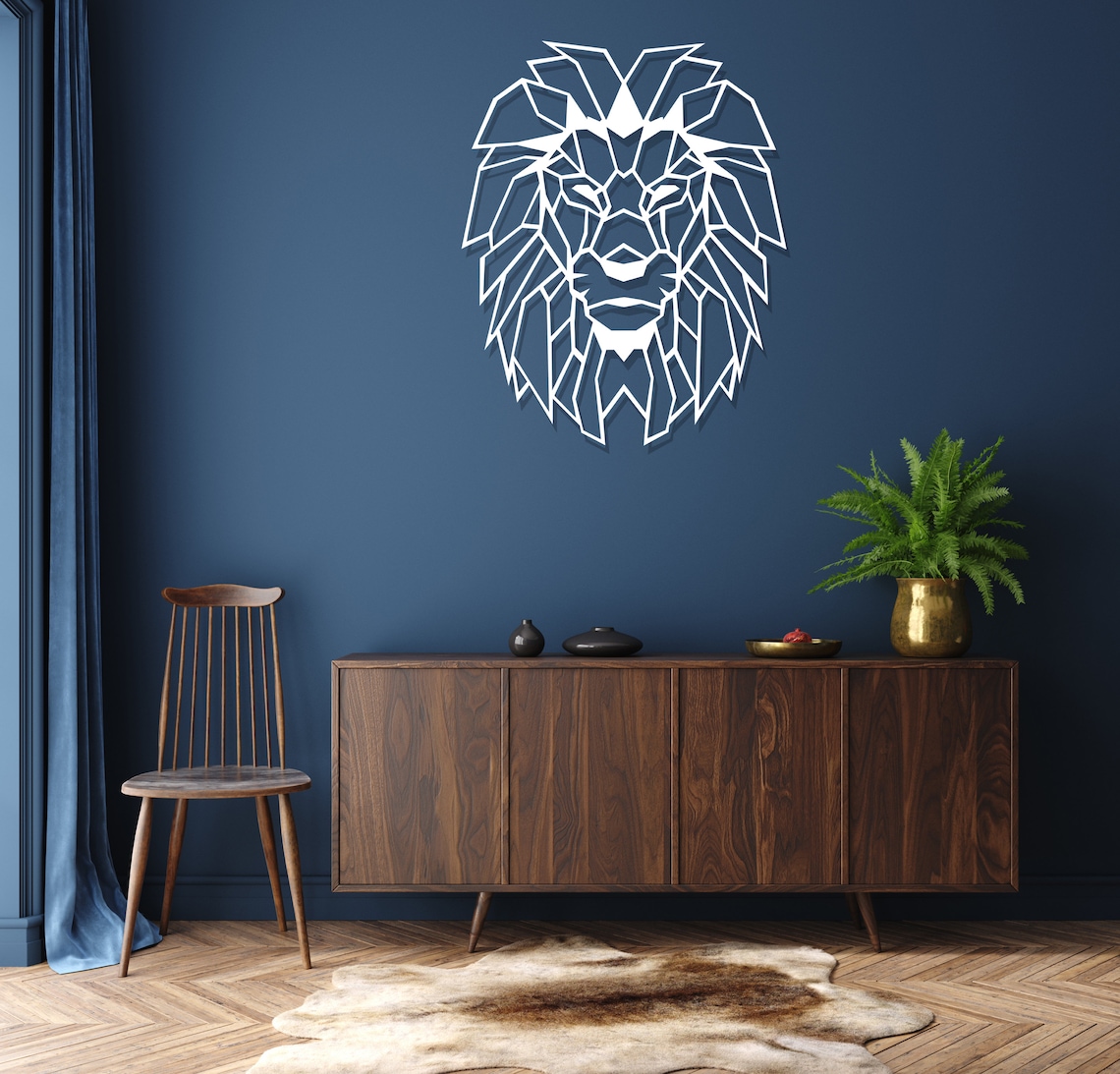 Lion Head Metal Wall Art Leo Metal Wall Art Metal Wall Sign Etsy