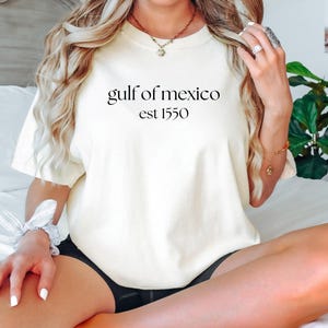 Chemise vintage Golfe du Mexique Comfort Colors®, chemise Golfe du Mexique depuis 1550, t-shirt Golfe du Mexique, t-shirt cadeau Mexique pour amoureux du Mexique
