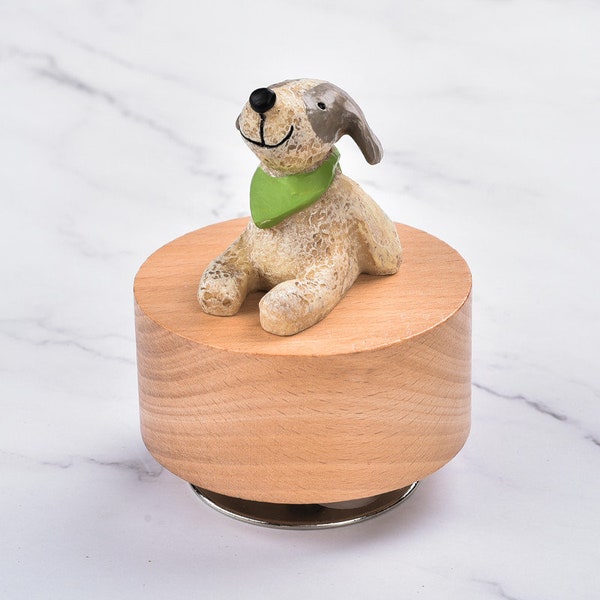 Little Dog Music Box