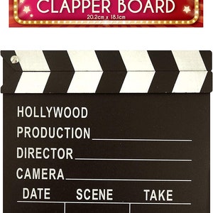 Hollywood movie clapper Board Props