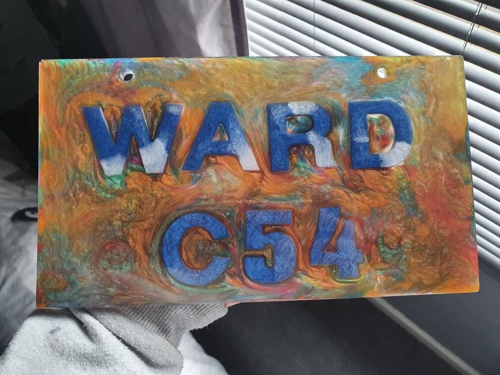 Outdoor & Indoor Resin Plaque Etsy