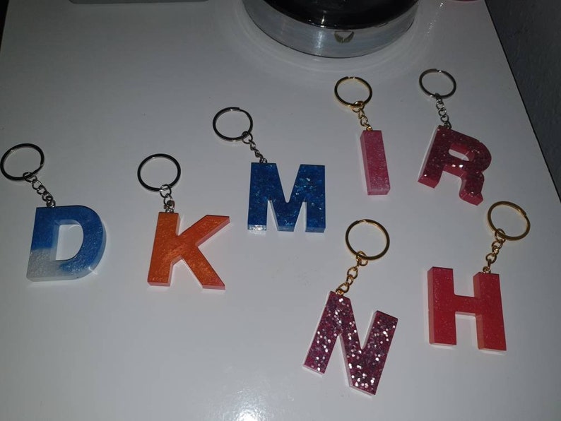 Resin keyrings image 1