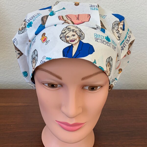 Scrub Caps Golden Girls Etsy