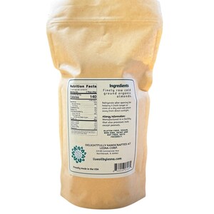 Poudre d'amandes crues moulues à froid : sans gluten, riche en protéines, fraîchement moulu image 3