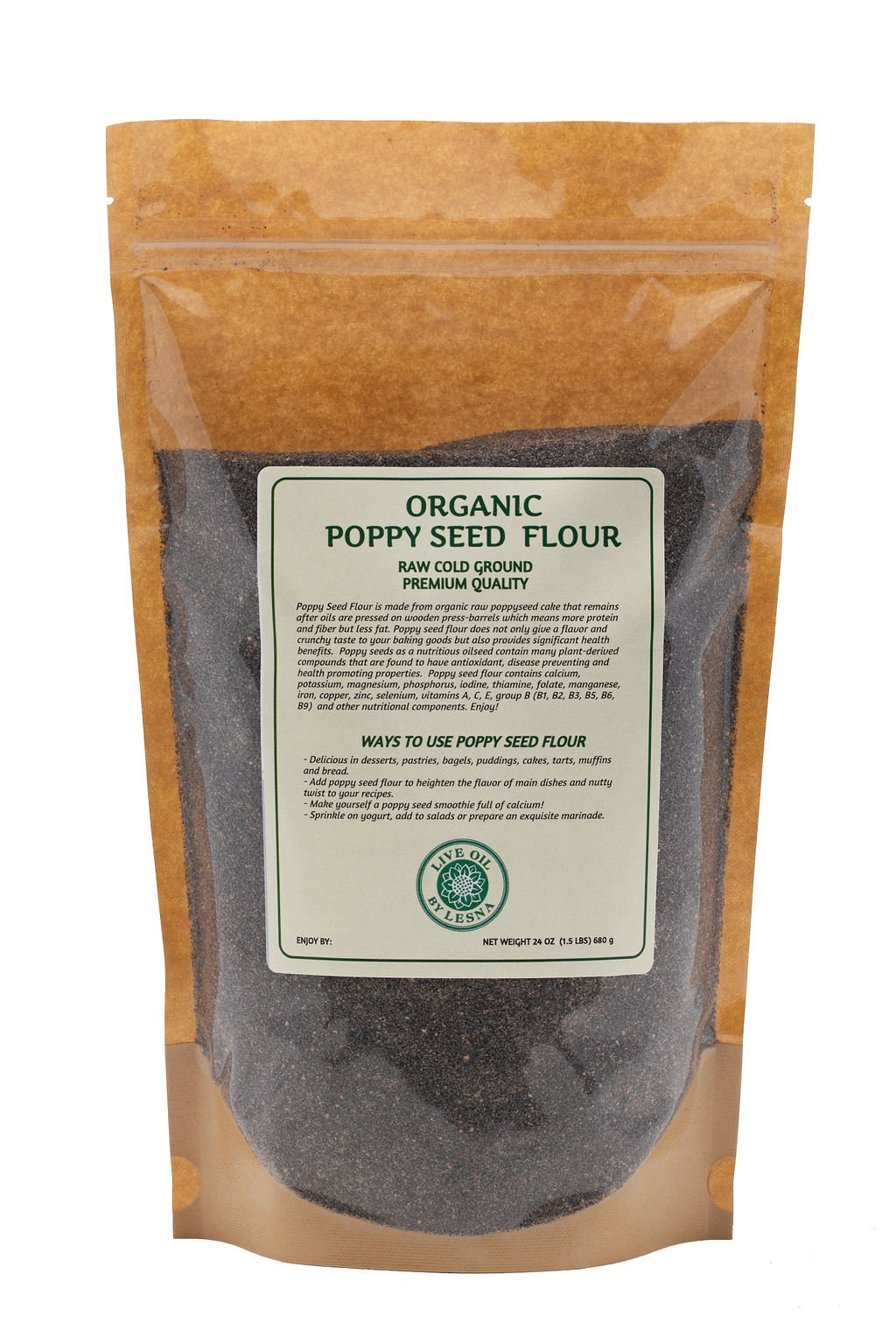 Organic Poppy Seed Powder Poppy Seed Meal with Protein and Etsy