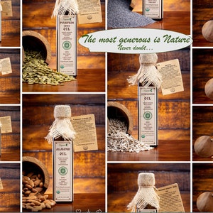 Certified Organic Pumpkin Seed Oil: Raw, Cold-Pressed, Wooden Barrel bild 10