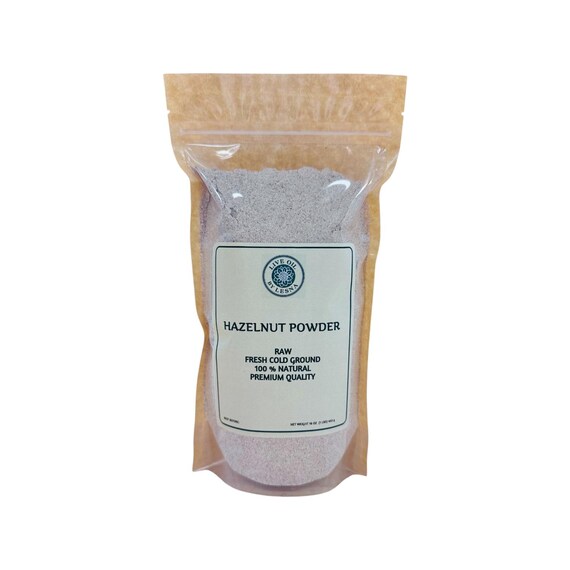 Raw Cold-Ground Hazelnut Powder | Organic Gluten-Free Baking Flour (1 lb)