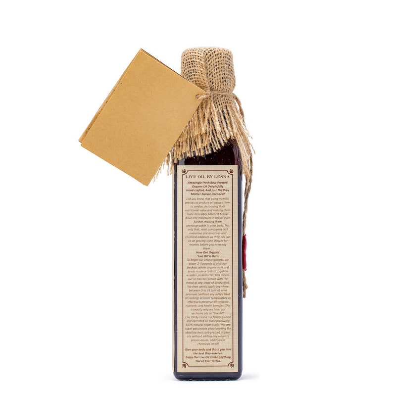 Certified Organic Pumpkin Seed Oil: Raw, Cold-Pressed, Wooden Barrel bild 5