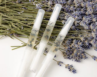 Nail & Cuticle Oil, Organic Wooden Barrel Pressed, Natural Raw Cold-Pressed Live Oils, Nail Care