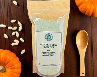 Organic Raw Pumpkin Seed Flour: Cold Ground, Gluten-Free