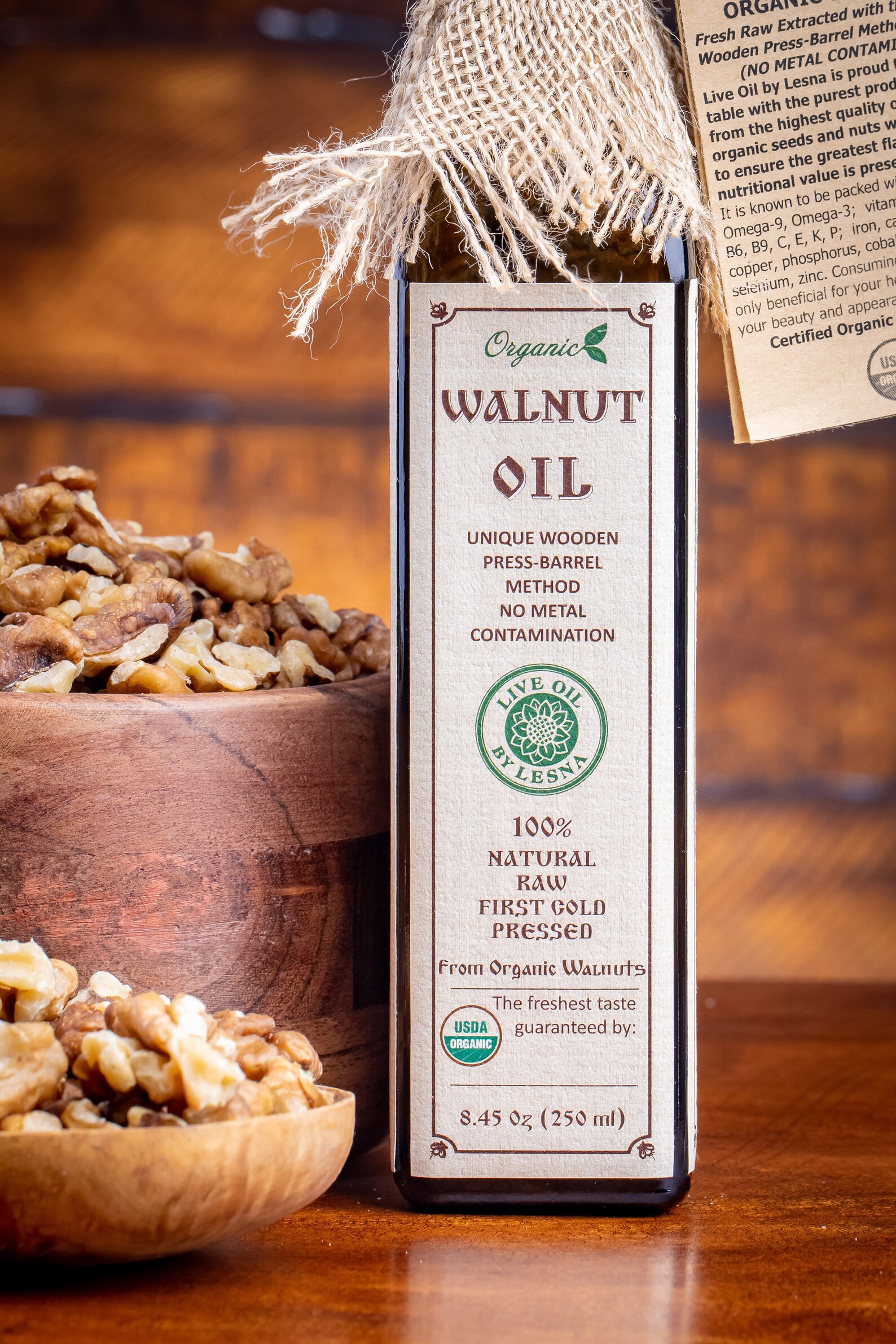Organic Walnut Oil Fresh Coldpressed Walnut Oil Pure and Etsy