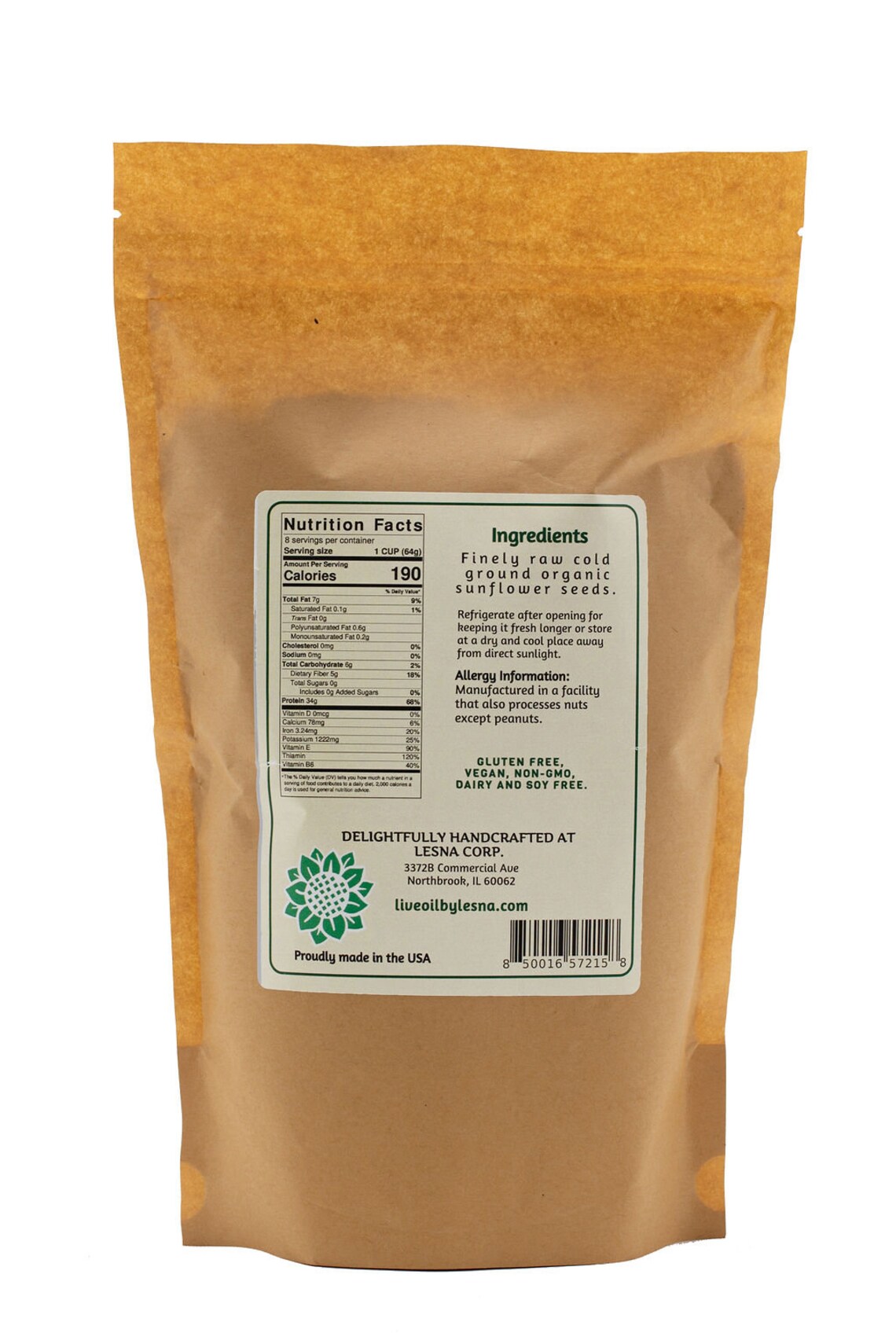 Organic Sunflower Seed Powder Sunflower Meal With Vitamins Etsy