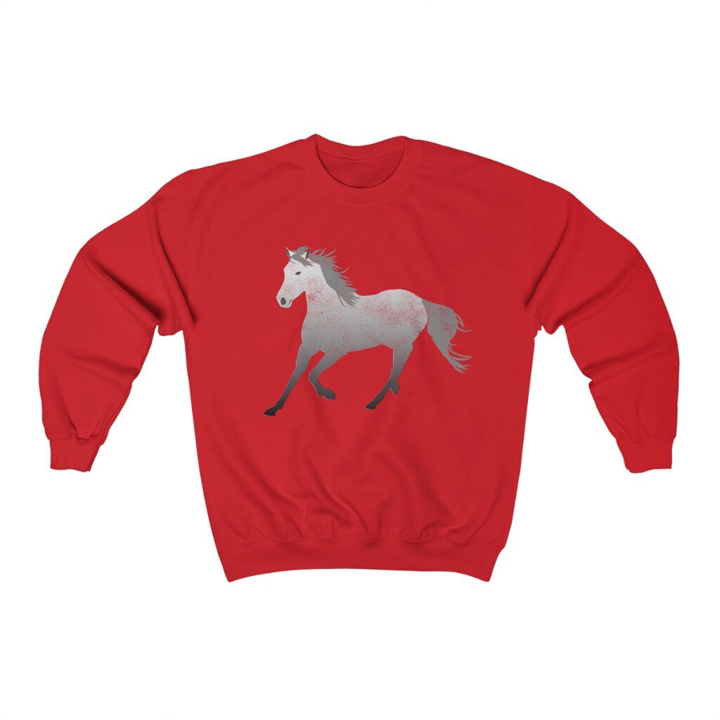 Horse Sweatshirt Equestrian Sweatshirt Horse Gift Turning - Etsy