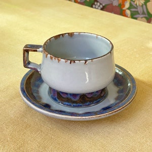 Vintage Mid Century Bing & Grøndahl &quot;Mexico&quot; Cup and Saucer Denmark 1970s