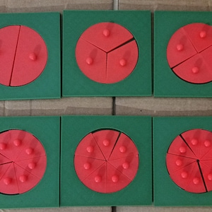 Montessori Brüche