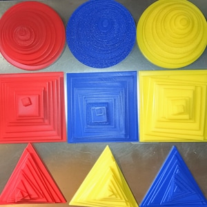 Montessori Graded Geometrische Figuren