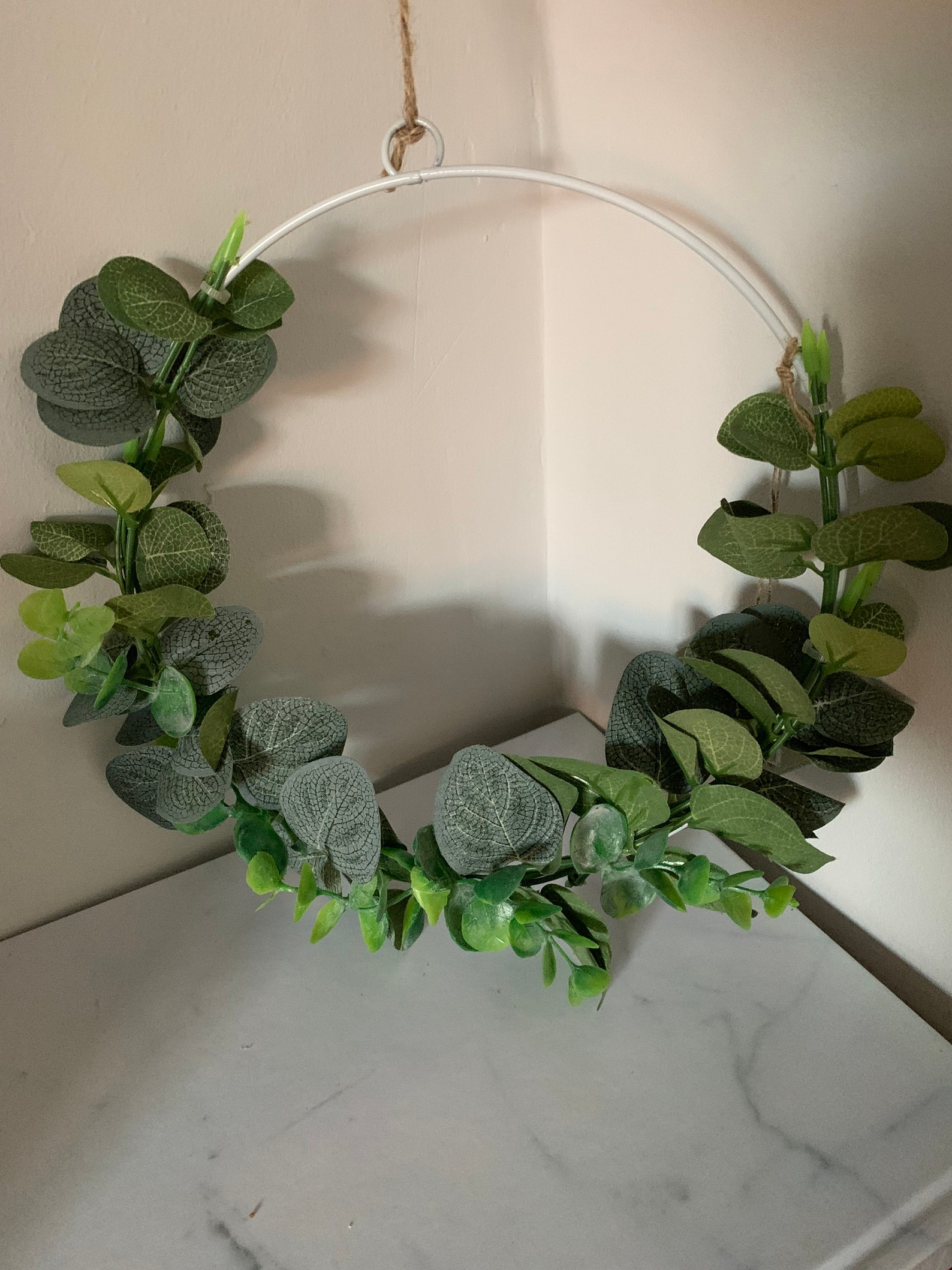 Artificial Eucalyptus Wreath Etsy