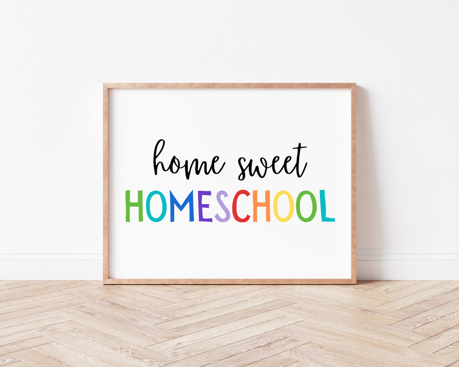 Home Sweet Homeschool Sign, Homeschool Decor, Homeschool Sign ...