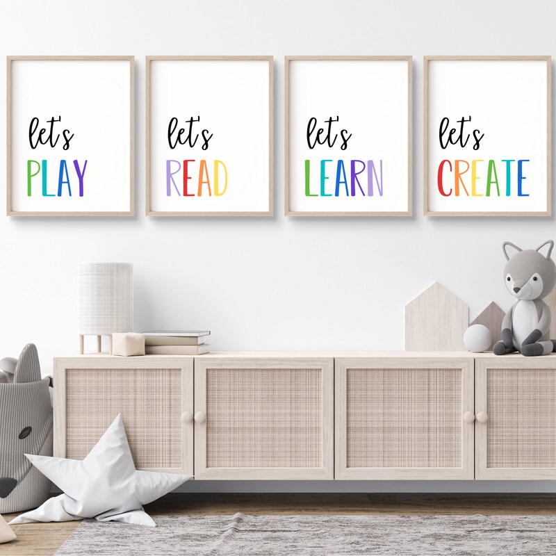 Play Room Wall Decor - Etsy