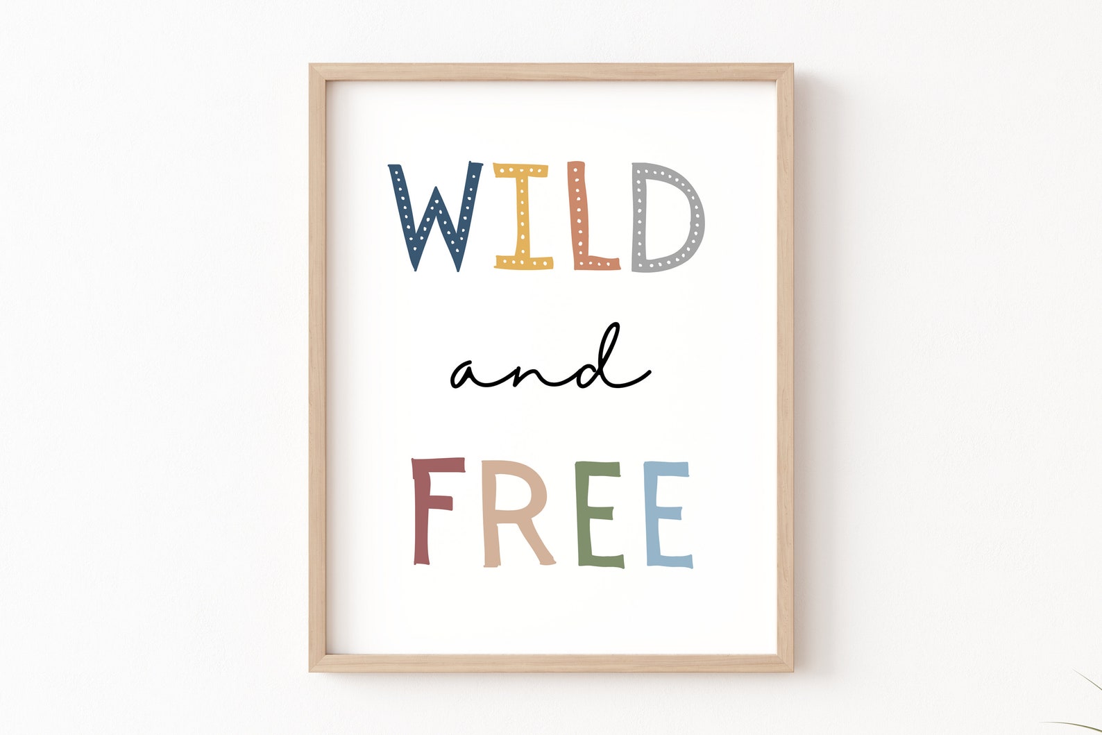 Born to Be Wild and Free Printable Safari Nursery Print Wild - Etsy