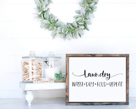 Laundry Room Sign Laundry Sign Printable Laundry Quotes - Etsy