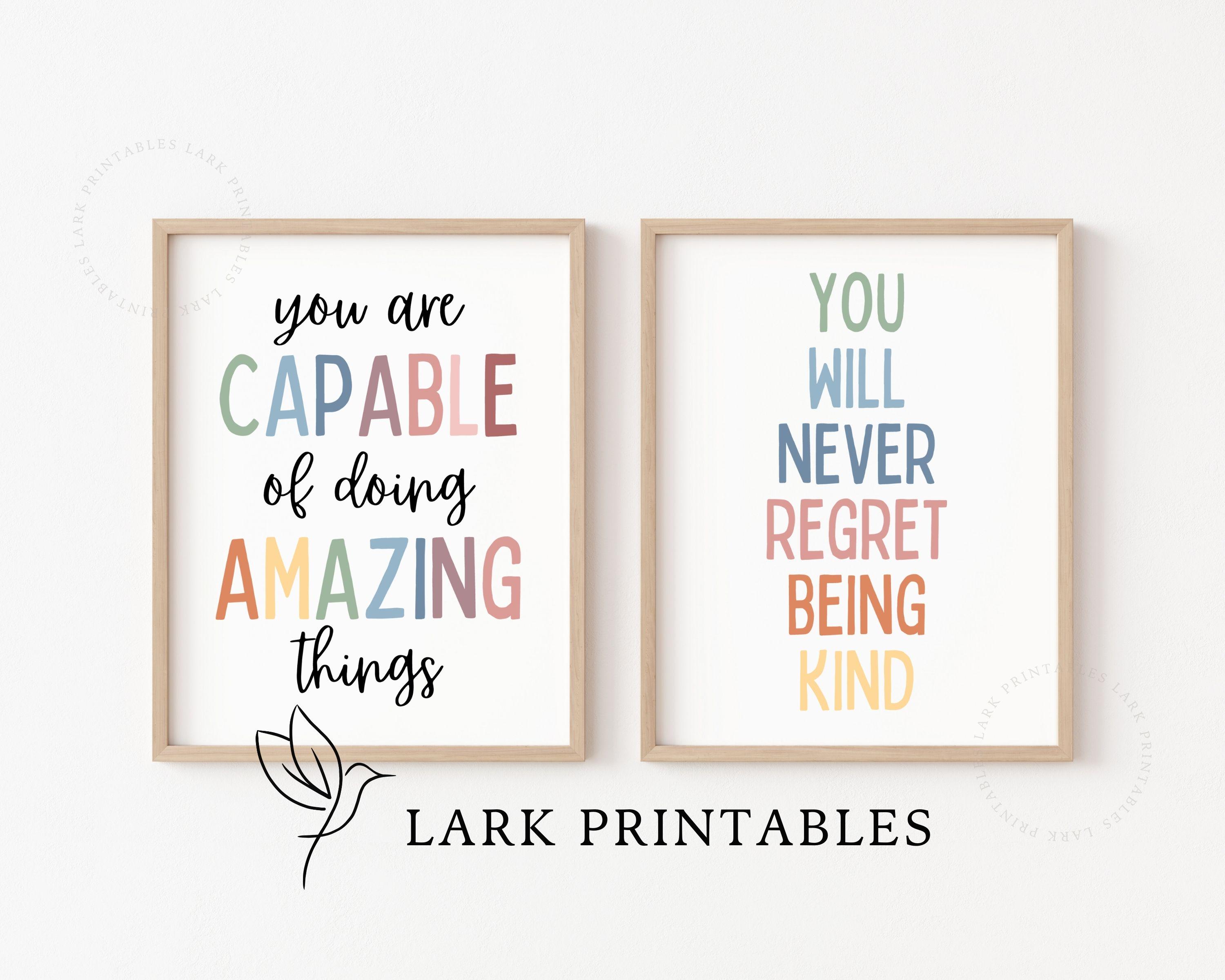 Motivational Classroom Posters, Growth Mindset, We Rise by Lifting ...
