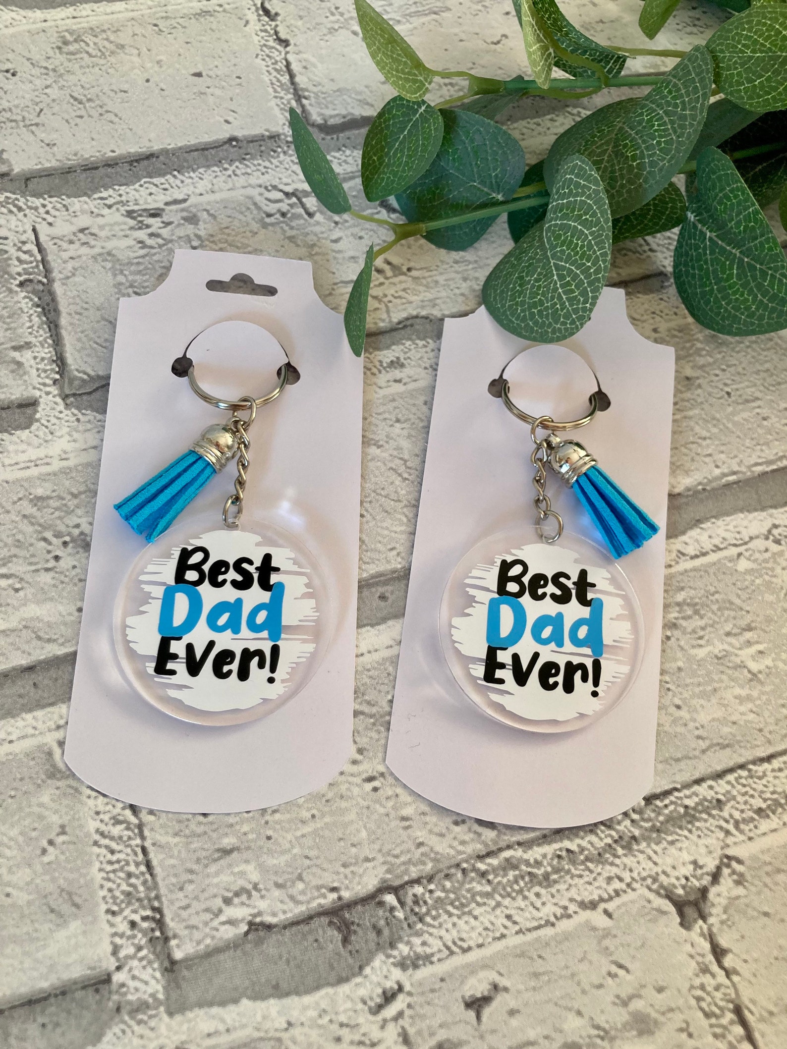 Personalised Dad Keyring Fathers Day Gift Fathers Day Etsy