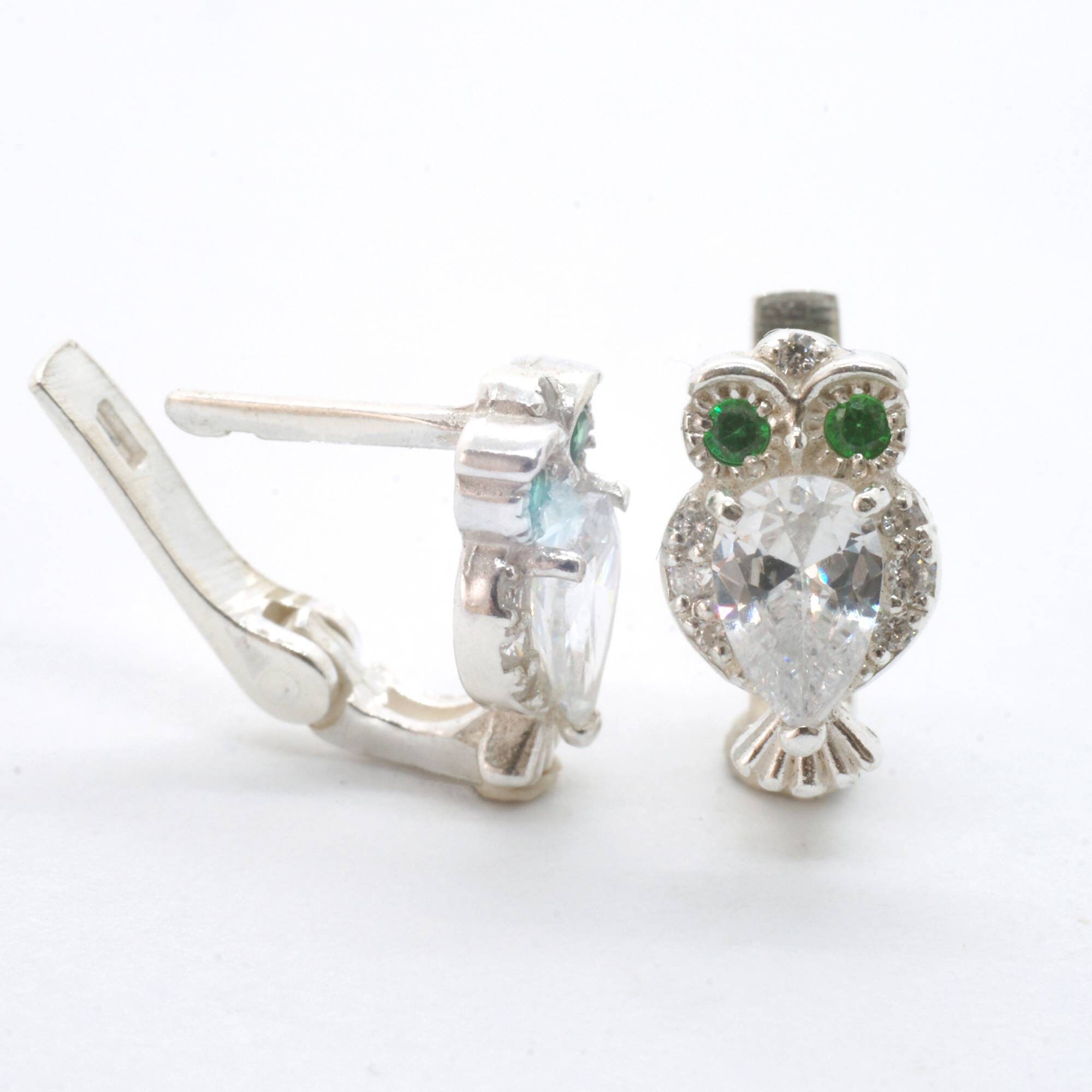 Little Girl Earrings Earrings for Girl Baby Earrings Owl Etsy