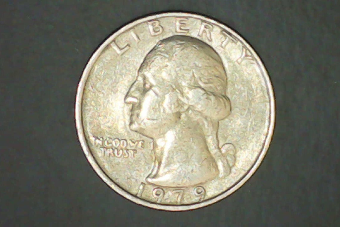 1979 Rare No Mint Mark Vintage Quarter Etsy