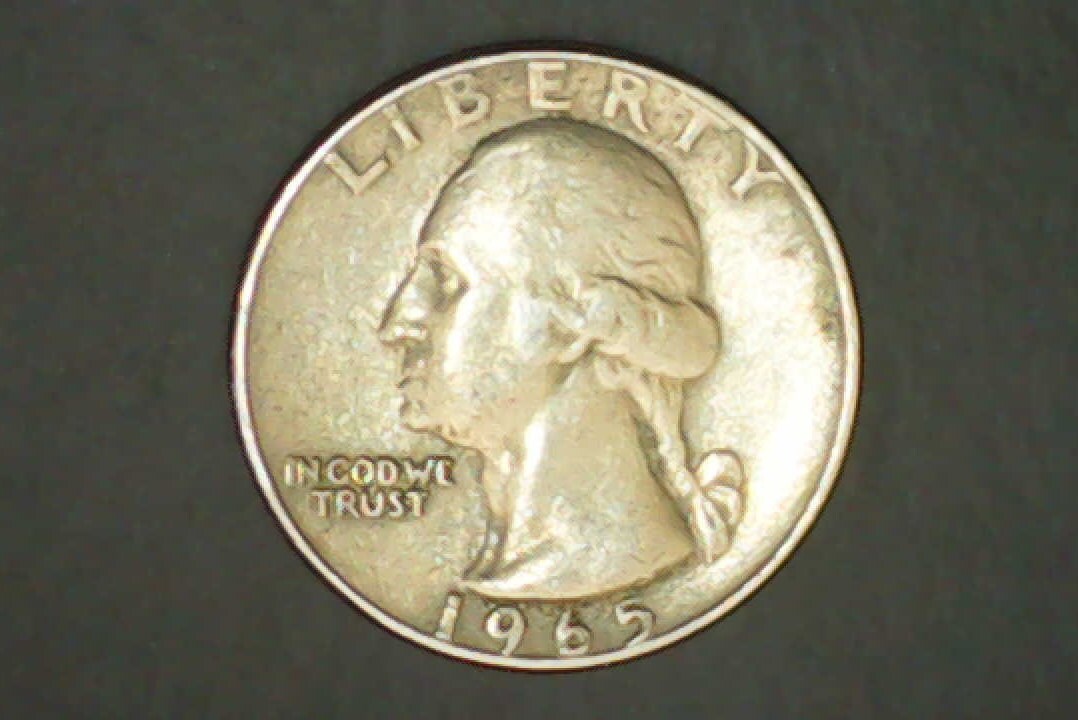 1965 Rare No Mint Mark Vintage Circulated Quarter Etsy