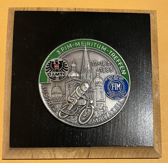 Badge Auto Car German Rally Tour Club Grille Plaque ADAC #2278