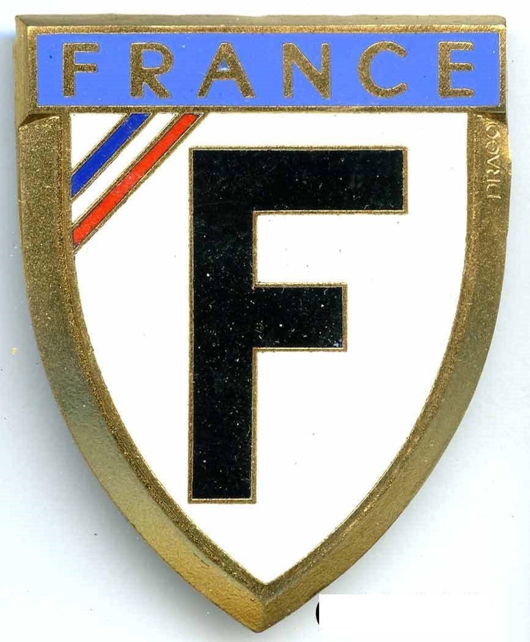 Badge France French 288 French Scooter Small 
