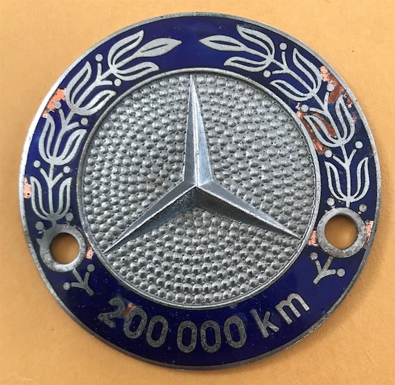 バッジ メルセデスベンツ 200.000 km キロバッジ 高走行距離賞 b バッジ メルセデスベンツ 200.000 km キロバッジ 高走行距離賞 b