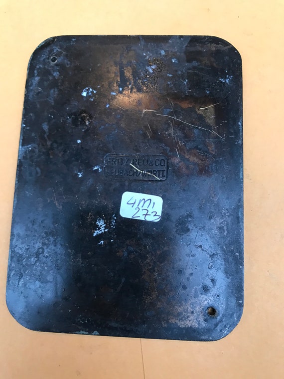 Badge Auto Car German Rally #273 1965 Harz Heide Fahrt Gau