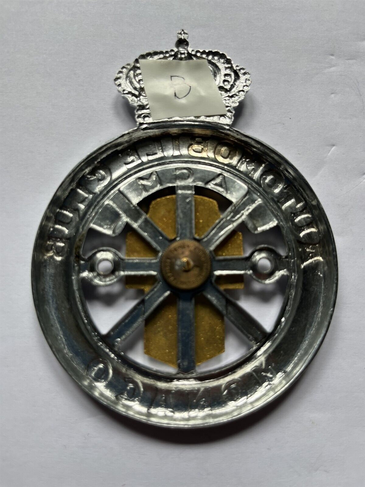 AUTOMOBILE OF MONACO ACM CUSTOM Original Automobile Club de Monaco (ACM) Gold Badge – 2011  main image 2