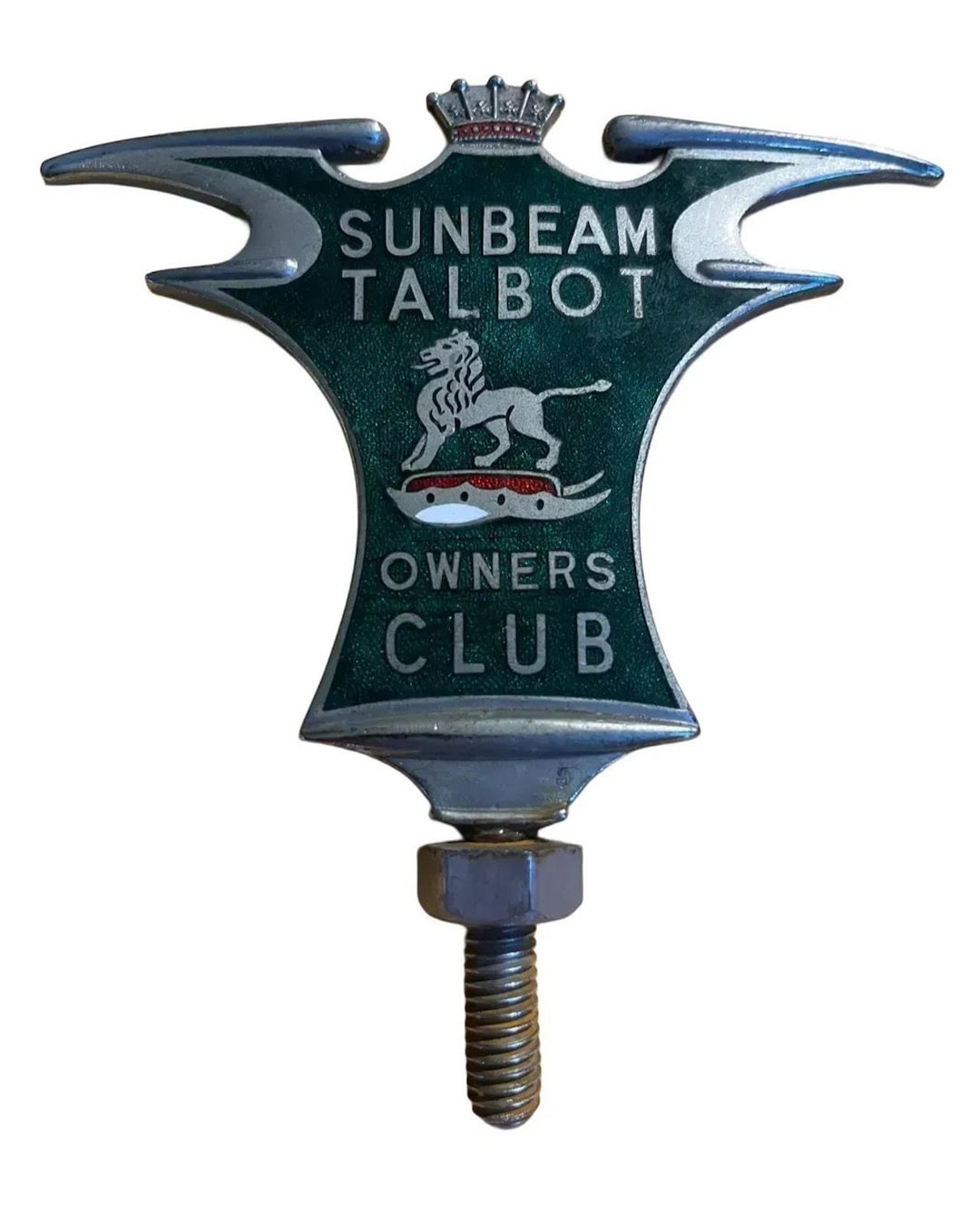 ヴィンテージ カーバッジ　HILLMAN OWNERS CLUB 希少 Badge Auto Car Sunbeam Talbot Owners Club #A639 British Automobile