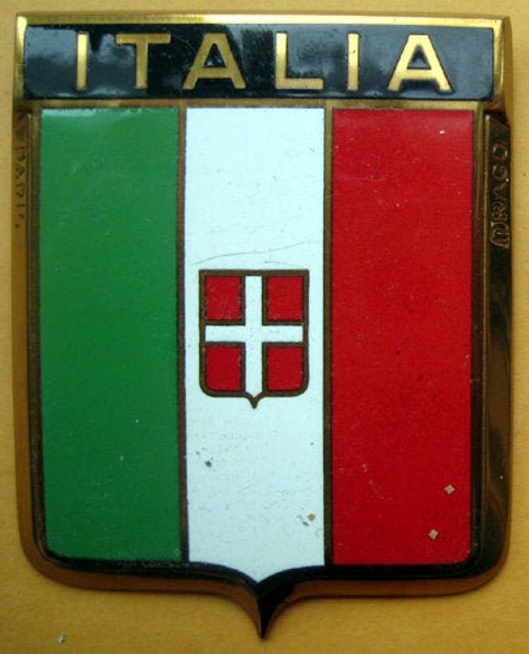 Badge Italia Italy Italian 179 Auto Car NOS 1950s Original - Etsy