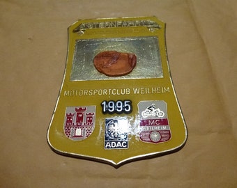 Insigne émaillé Vintage - Rallye ADAC Oberpfalz 1960 - AMC Sulzbach