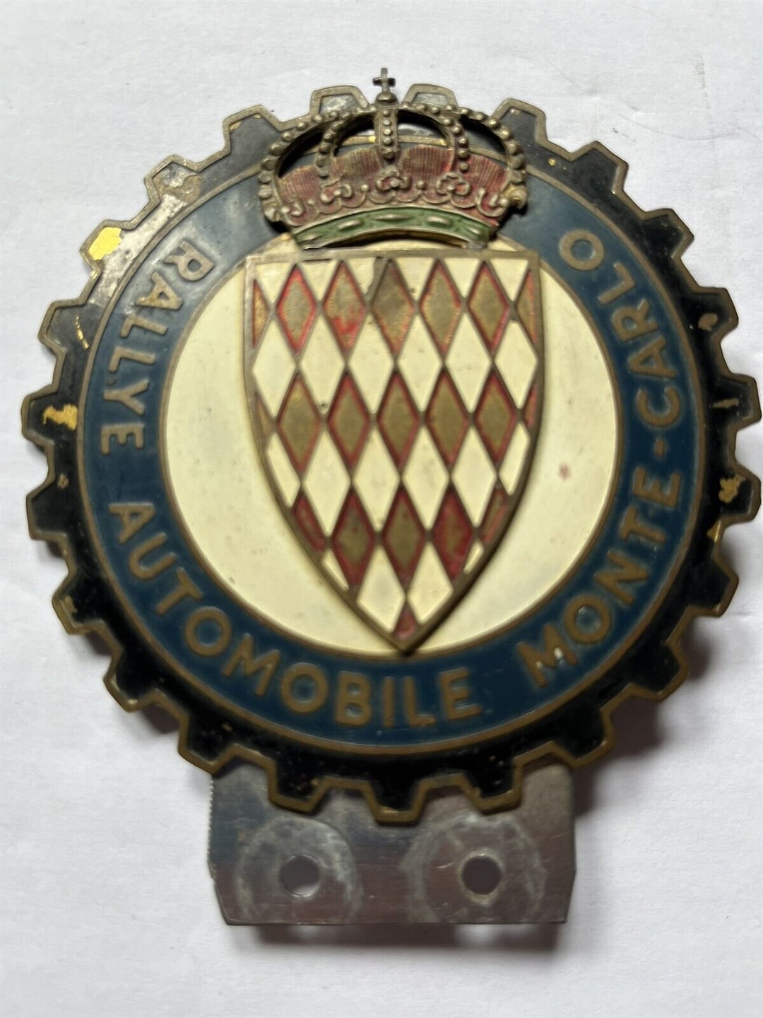 Badge Auto Car Racing Monaco Monte-carlo Rallye Automobile Monte